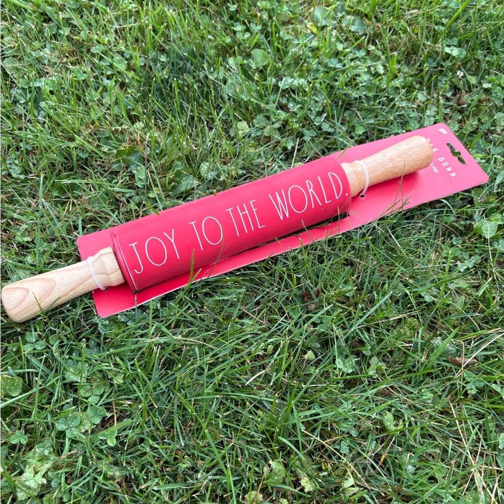 Rae Dunn JOY TO THE WORLD Rolling Pin